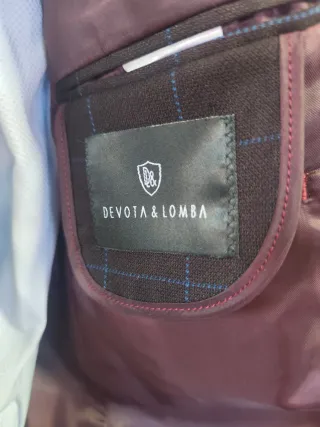 Traje de caballero Devota y Lomba