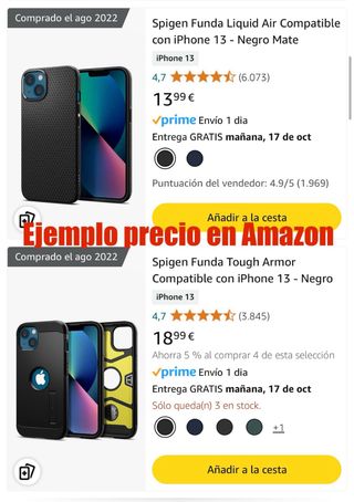 13 | Custodia Spigen + 2 Vetri Temperati | iPhone