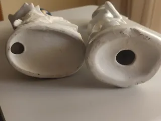 Dos figuras de porcelana