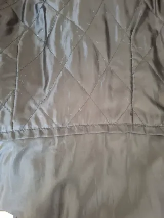 Chaqueta de cuero tres cuartos mujer