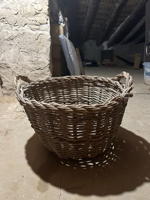 Pack 2 cestas de mimbre