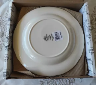 Set 4 Piatti Spode 23cm Porcellana