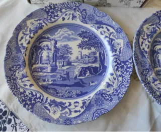 Set 4 Piatti Spode 23cm Porcellana
