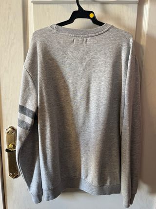 Sudadera Zara Yale University Gris