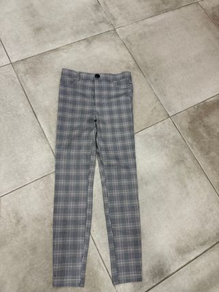 Pantaloni donna skinny a quadri