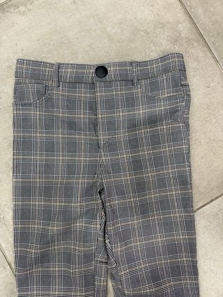 Pantaloni donna skinny a quadri