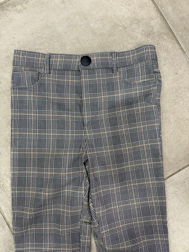 Pantaloni donna skinny a quadri