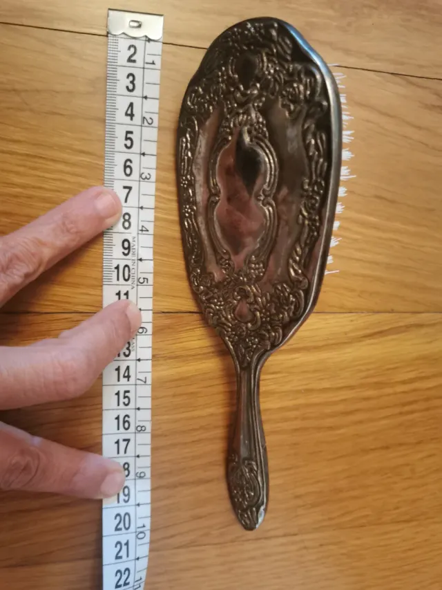 Set Tocador Vintage Cepillo, Espejo y Peine