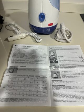 Calienta biberones NUK coche y casa