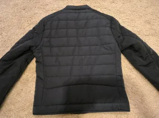 Chaqueta acolchada azul hombre