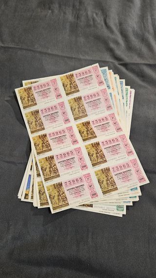 Lotería Nacional 1977 sorteos 1 y 50