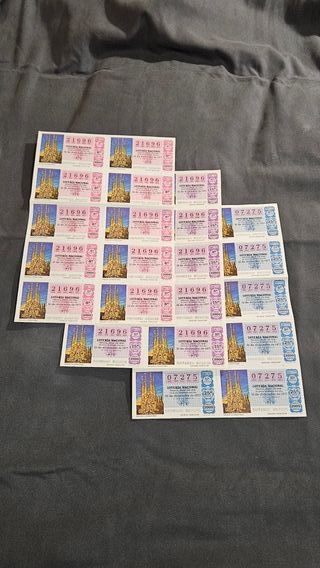 Lotería Nacional 1977 sorteos 1 y 50