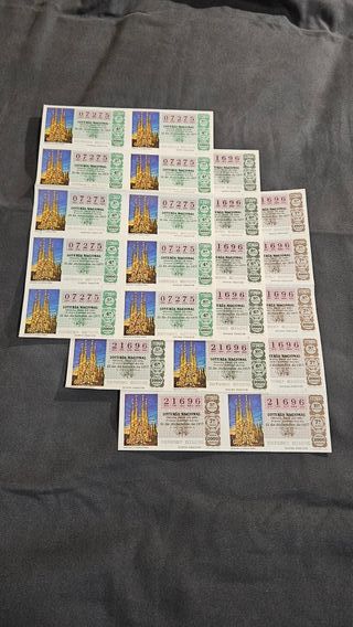 Lotería Nacional 1977 sorteos 1 y 50