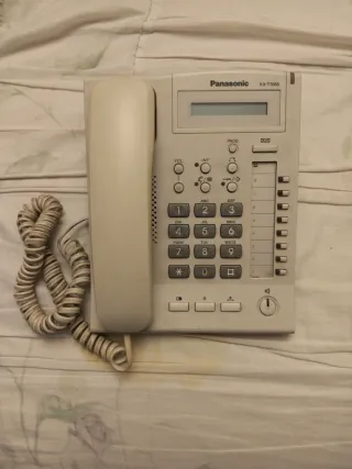 Teléfono Digital Panasonic KX-T7665 gris claro