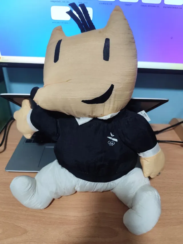 Peluche mascota olímpica cobi 92