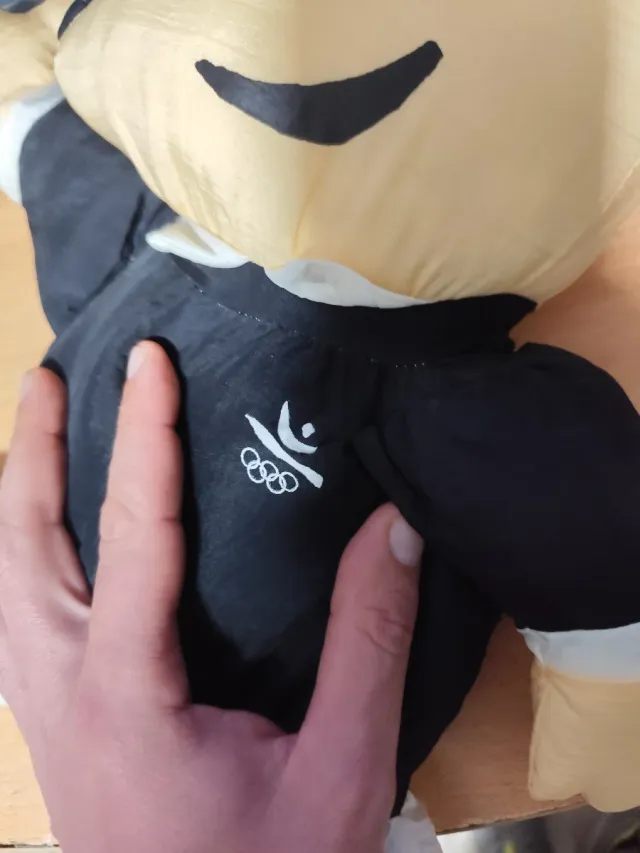 Peluche mascota olímpica cobi 92