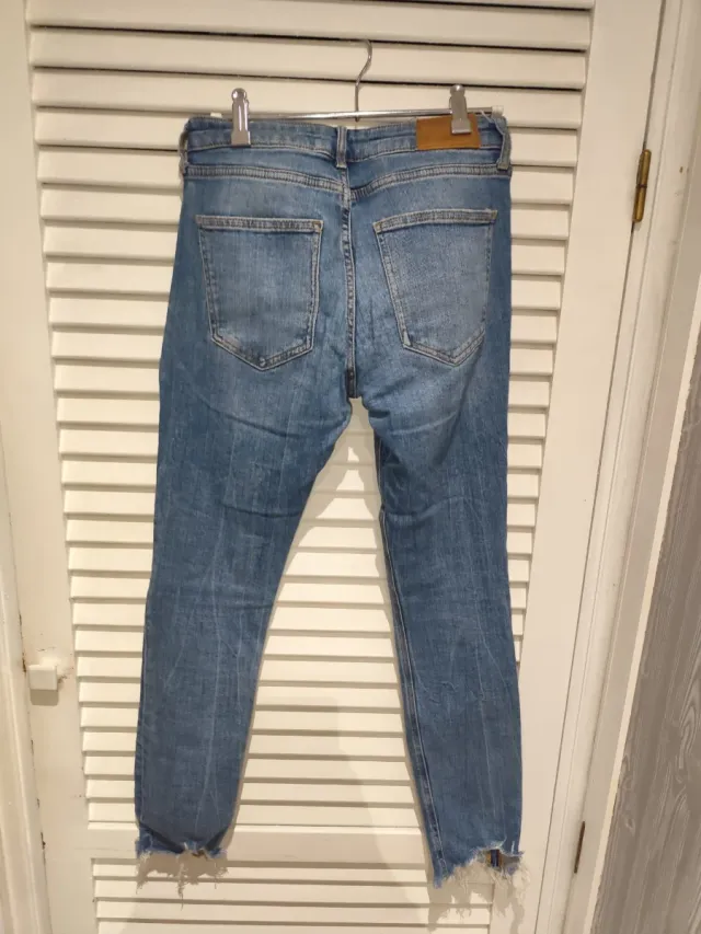 Vaqueros pitillo mujer