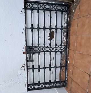 Puerta Hierro Maciza Forja