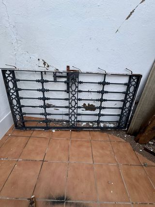 Puerta Hierro Maciza Forja