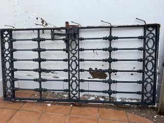 Puerta Hierro Maciza Forja