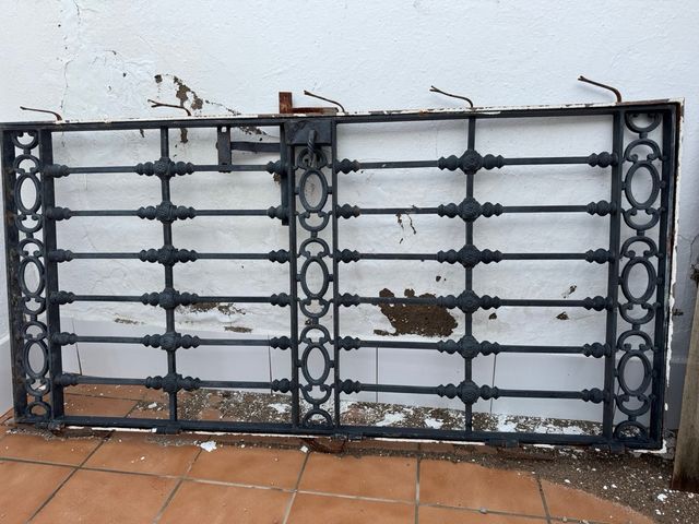 Puerta Hierro Maciza Forja