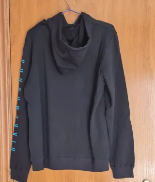 Sudadera Bikkembergs Negra Estampado Tropical