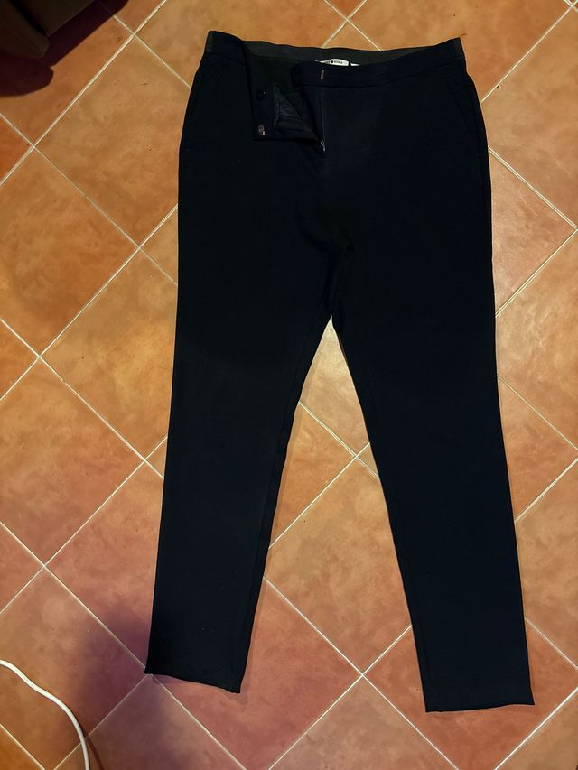 Pantalón de traje negro mujer talla 42