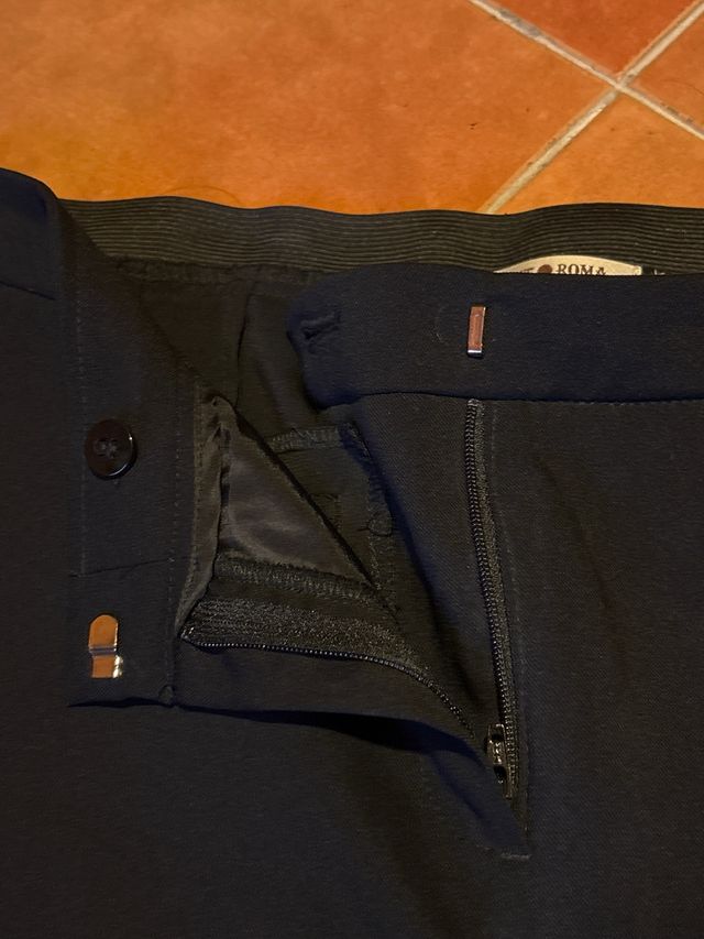Pantalón de traje negro mujer talla 42