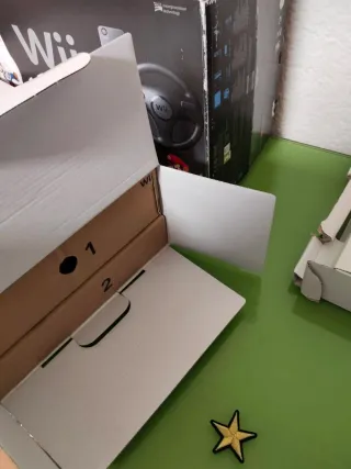 Consola Wii Negra Wii Edición Mario Kart