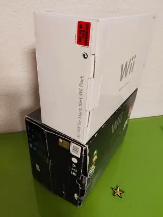 Consola Wii Negra Wii Edición Mario Kart