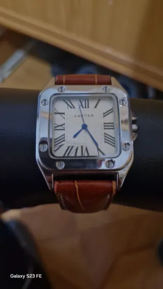 Cartier Santos Automático 100m Reloj