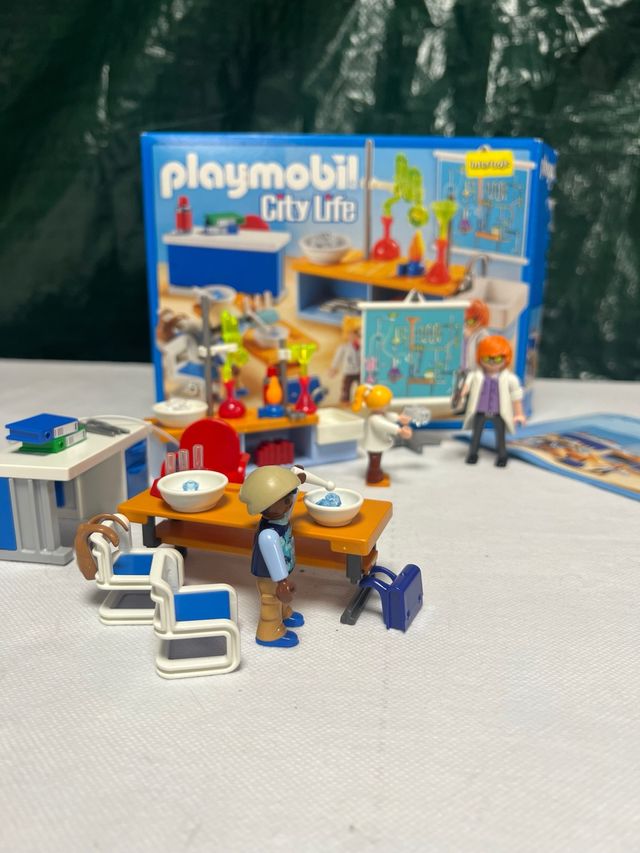 Playmobil City Life Clase de Química