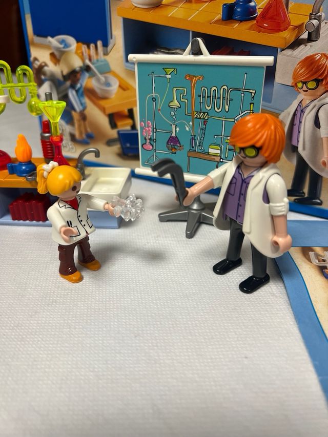 Playmobil City Life Clase de Química