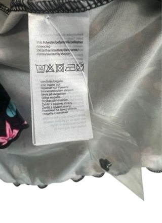 Talla 7XL.Vestido estampado floral M. COLLECTION.