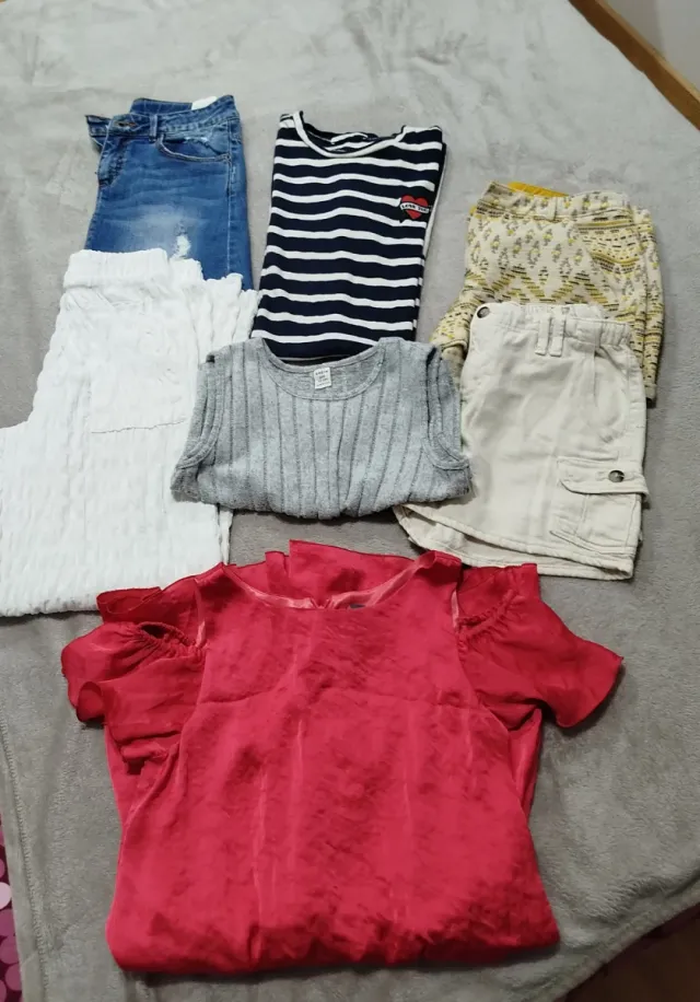 Lote 7 prendas niña 11/12 años