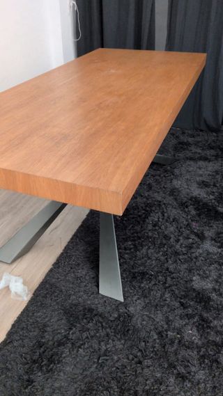 Mesa de madera salon/comedor/oficina