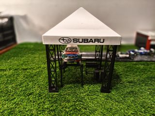 Carpa a escala para maquetas / Scalextric