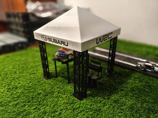 Carpa a escala para maquetas / Scalextric