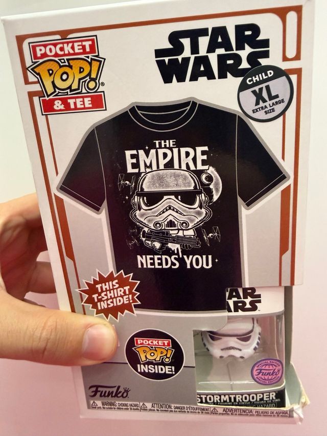 Star Wars Pocket Pop! & Tee Stormtrooper XL