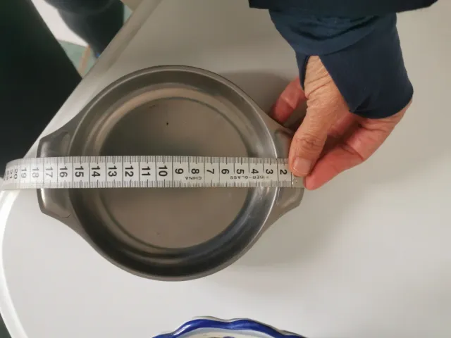 Set 6 Platos Acero Inoxidable