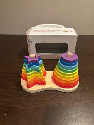 Juguete apilable arcoíris Mundo Diver
