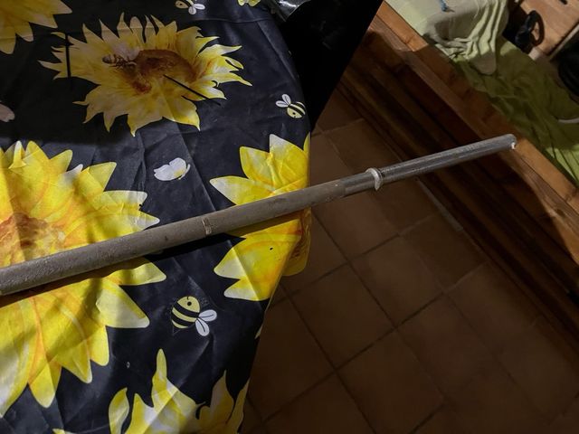 Barra discos 28mm 2m