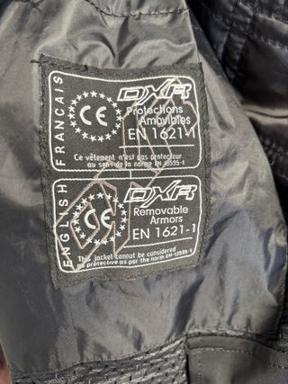 Chaqueta Moto DXR Negra Talla L