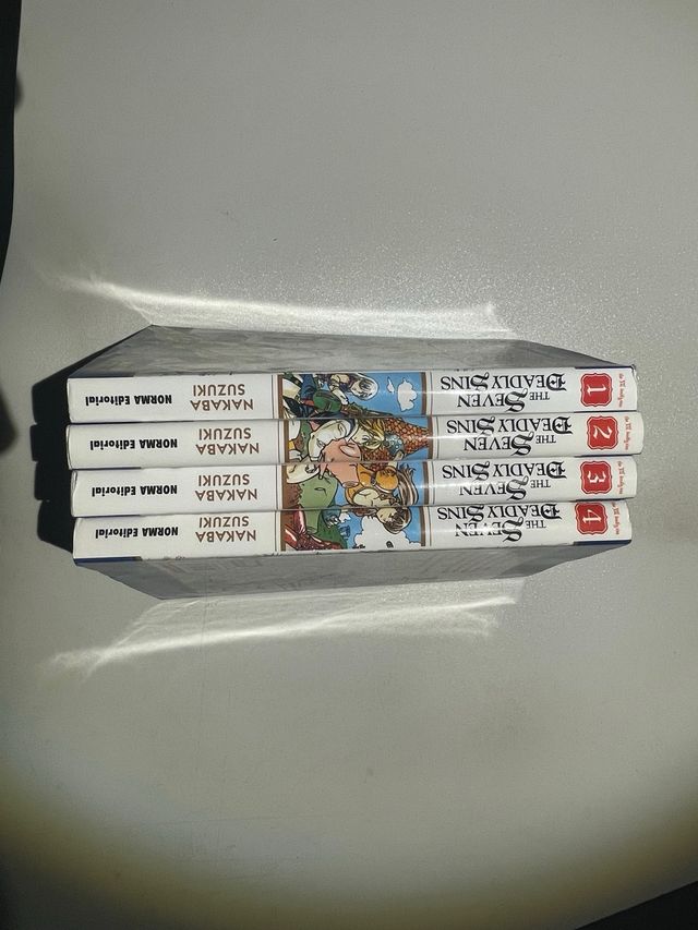 The seven deadly sins 1-4