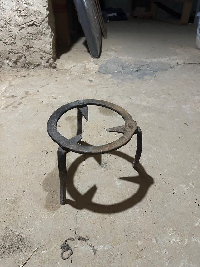 Soporte Hierro para Fuego