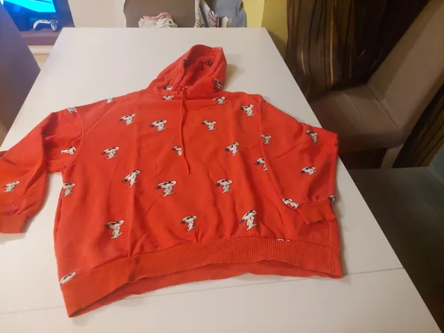 Sudadera Snoopy Roja Chica TS