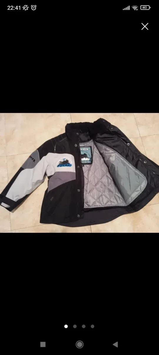 Chaqueta niño IXON Rookie Moto talla de 5 a 7 años