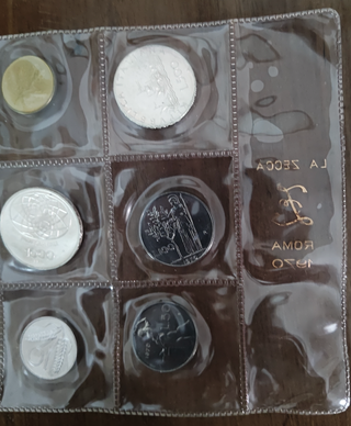 Monete La Zecca Roma 1970