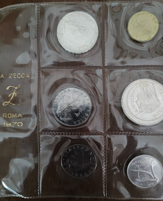 Monete La Zecca Roma 1970
