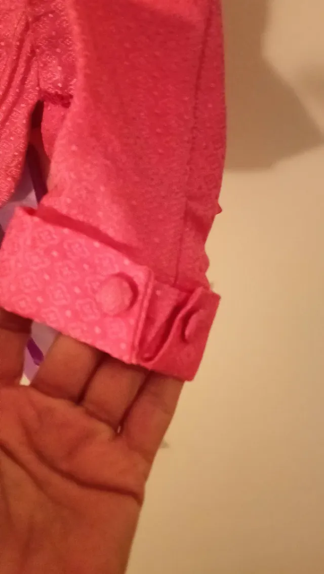 Corpiño Fallera Raso Fucsia 4 Años